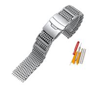 NBCNZCTSAS Ajustement universel for bracelet de montre milanais bracelet de montre for dégagement rapide bracelet en acier inoxydable en maille ceinture de poignet for Seiko for IWC for Tissot for Mid