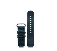 NBCNZCTSAS Anneau en acier métallique rétro bracelet en cuir de vache adapté for Casio Fit For G-SHOCK DW5600 GW-B5600 GWM5610 bracelet de montre en cuir accessoires de boîtier de montre(Dark blue-bla