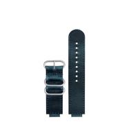 NBCNZCTSAS Anneau en acier métallique rétro bracelet en cuir de vache adapté for Casio Fit For G-SHOCK DW5600 GW-B5600 GWM5610 bracelet de montre en cuir accessoires de boîtier de montre(Dark blue-ste