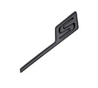 NBCNZCTSAS Badges Autocollants 3D ABS for Logo S for Coffre de Voiture, adaptés for l'emblème de Mercedes S AMG A45 W176 CLA45 C117 C63 W205 E63 W212 GLA45 X156 GLC GLE 63(Glossy Black)