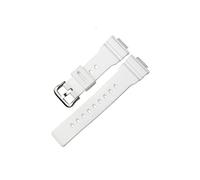 NBCNZCTSAS Bande de montre de remplacement de silicone Sport Fit for Casio Baby-G BA-110 120 111 112 Accessoires de bracelet en boucle en caoutchouc élastique premium(White)