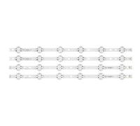 NBCNZCTSAS Bande de rétro-éclairage LED (4), for LG 49UJ6525 49UJ6585 49UJ675V 49UJ634V 49UJ655V 49UJ6525 JB3B1591A02499 V1749R1 V1749L1 LC490DGG