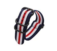 NBCNZCTSAS Bande de sport en nylon de tissu 18mm 20mm 22mm de la ceinture de montre durable de 24 mm de mode coloré(4,20mm)