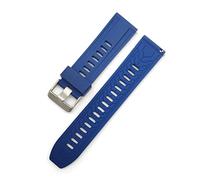 NBCNZCTSAS Bracelet de boulle de montre for débordement en silicone respirant imperméable Fit for Samsung Fit for actif 2 Fit for Huawei Watch 18 mm 20 mm 22 mm 24 mm(Blue,18mm)