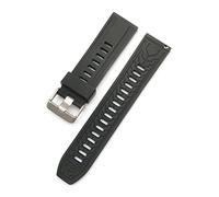 NBCNZCTSAS Bracelet de boulle de montre for débordement en silicone respirant imperméable Fit for Samsung Fit for actif 2 Fit for Huawei Watch 18 mm 20 mm 22 mm 24 mm(Schwarz,22mm)