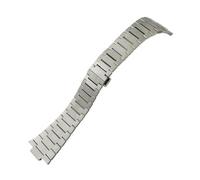 NBCNZCTSAS Bracelet de montre convexe en acier inoxydable 316L, 11mm 12mm, adapté for la série Tissot 1853 PRX for T137.407 T137.210 T137.410 T137, bracelet de montre en métal(12mm)