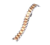 NBCNZCTSAS Bracelet de montre en acier inoxydable for encoche adapté for Rossini adapté for GC adapté for MK adapté for trois yeux MK6985 montre bracelet de montre for femme 16*8mm 18*10mm 20*11mm Bra