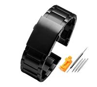 NBCNZCTSAS Bracelet de montre en acier inoxydable solide de 24MM 26MM 28MM, adapté au Diesel Seven Friday, adapté au Bracelet de montre Panerai, ceinture en acier de grande taille, Bracelet for hommes