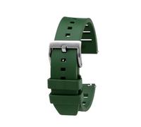 NBCNZCTSAS Bracelet de montre en caoutchouc fluoré, 20mm 22mm, adapté for Huawei, Mido, navigateur Helmsman, série Seiko en conserve(Green sk,20mm)