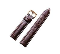 NBCNZCTSAS Bracelet de montre en cuir 12/14 / 16/17 / 18/16/20/22/24 / 24mm Montre boucle Bande Bande Bracelet Bracelet Bracelet(Blue White,17mm)