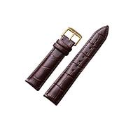 NBCNZCTSAS Bracelet de montre en cuir 12/14 / 16/17 / 18/16/20/22/24 / 24mm Montre boucle Bande Bande Bracelet Bracelet Bracelet(Black Green,22mm)