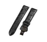 NBCNZCTSAS Bracelet de montre en cuir, adapté for Philippe Aquanaut Tissot 1853, for Couturier T035410a T035617a, accessoires de montre 22 23 24mm(Black-Black-B1,22mm)