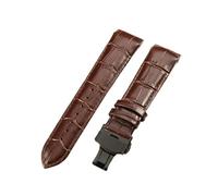 NBCNZCTSAS Bracelet de montre en cuir, adapté for Philippe Aquanaut Tissot 1853, for Couturier T035410a T035617a, accessoires de montre 22 23 24mm(Brown-Black-B1,24mm)