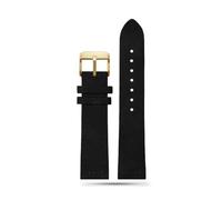 NBCNZCTSAS Bracelet de montre en cuir rétro, 16mm, 18mm, 20mm, 22mm, gris, noir, marron, vert armée, accessoires de montre(Black G,22mm)