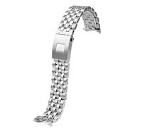 NBCNZCTSAS Bracelet de montre en métal en acier inoxydable solide de 20 mm 21 mm for IWC Pilot Mark 17 18 adapté for le Petit Prince IW377717 37771 Bracelet de montre for hommes(20mm)