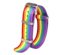 NBCNZCTSAS Bracelet de montre en Nylon 20mm 22mm, bracelets de montre confortables, boucle militaire lavable, adapté for bracelets de montre for hommes(H100-S,22mm)