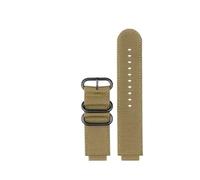 NBCNZCTSAS Bracelet de montre en Nylon adapté for casio Fit For g-shock DW-5600 GW-B5600 GM-5600 GM110 GA110 GM2100 GA900 AE1200, bracelet de montre en toile respirante Sport(Khaki-black,16mm)