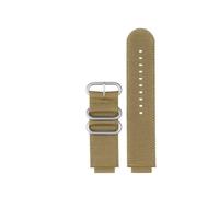 NBCNZCTSAS Bracelet de montre en Nylon adapté for casio Fit For g-shock DW-5600 GW-B5600 GM-5600 GM110 GA110 GM2100 GA900 AE1200, bracelet de montre en toile respirante Sport(Khaki-silver,16mm)