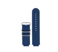 NBCNZCTSAS Bracelet de montre en Nylon adapté for casio Fit For g-shock DW-5600 GW-B5600 GM-5600 GM110 GA110 GM2100 GA900 AE1200, bracelet de montre en toile respirante Sport(Blue-silver,16mm)