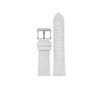 NBCNZCTSAS Bracelet de montre en Nylon adapté for Seiko No. 5 Street Overlord édition limitée SRPF23 SRPF24 SRPF19K1/SRPF20K1 bracelet de montre inférieur en Nylon(White line sk)