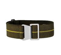 NBCNZCTSAS Bracelet de montre en nylon élastique de parachute de l'armée française des années 60, adapté for Seiko, adapté for Water Ghost, adapté for Tudor, adapté for bracelet de montre Rolex 18 mm,