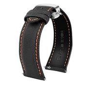 NBCNZCTSAS Bracelet de montre en nylon for dégagement rapide for Tudor Fit for Citizen Fit for Seiko Fit for Tissot WATCH Hommes Femmes Toile Tissu Bracelet de montre Fit for Mido 20mm 21mm 22mm(Orang