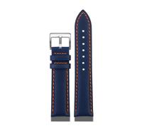 NBCNZCTSAS Bracelet de montre en Nylon for fond Lea/ther, 20 21 22 24mm, for hommes, adapté for Tag Heuer F1, for la série Carrera Aquaracer(Blue orange-S pin,24mm)