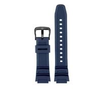 NBCNZCTSAS Bracelet de montre en Silicone adapté for bracelet de montre Casio w-218h/ae-1200/1100/f-108/sgw300/400/500/w-800h/mrw-200(Blue BK)