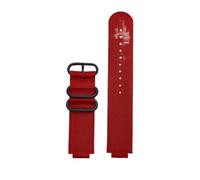 NBCNZCTSAS Bracelet de montre en toile de nylon adapté for CASIO for G-shock DW-H5600 Interface convexe spéciale Noir Bleu Vert Kaki Orange Rouge Bracelet de montre for homme(Red-B pin)