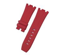 NBCNZCTSAS Bracelet de montre FKM Fluororubber 28mm 30mm adapté for AP adapté for ceinture Audemars adapté for Piguet adapté for ROYAL OAK OFFSHORE 15710 15703 Bracelet de montre(Black 01,30MM_WITH SI
