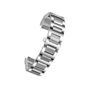 NBCNZCTSAS Bracelet de montre for extrémité de cosse en acier inoxydable, adapté for la série C-artier Ballon Bleu, 20x12mm, 18x11mm, 14x8mm, W6920046, for hommes et femmes(Silver,16X8mm)