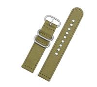 NBCNZCTSAS Bracelet de montre for hommes for dégagement rapide adapté for Hamilton Khaki Field adapté for SEIKO adapté for Casio bracelet de montre en toile 20 22 mm bracelet en nylon vert armée gris