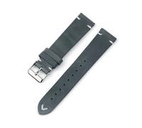 NBCNZCTSAS Bracelet de montre Vintage en cuir ciré for l'huile, 18mm, 19mm, 20mm, 22mm, for dégagement rapide, marron, noir, vert, ceinture(A,20mm)
