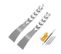 NBCNZCTSAS Bracelet de rechange élégant en acier de précision for femme, compatible for Swarovski, Sky Star, chaîne en métal, 12MM(Silver,12mm)