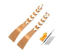 NBCNZCTSAS Bracelet de rechange élégant en acier de précision for femme, compatible for Swarovski, Sky Star, chaîne en métal, 12MM(Rose Gold,14mm)