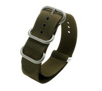 NBCNZCTSAS Bracelet de sport en Nylon, 22mm 24mm 26mm, accessoires de mode, vert militaire/bleu, accessoires de ceinture de montre(Army green sk,22mm)