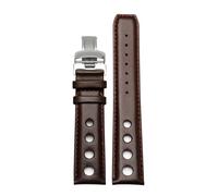NBCNZCTSAS Bracelet en cuir adapté for Tissot 1853 bracelet de montre de sport adapté for la course PRS516 T91 1853 couche supérieure en peau de vache 20mm adapté for accessoires de sangle chopin(Brow