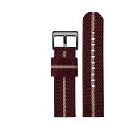 NBCNZCTSAS Bracelet en nylon for hommes de 24 mm adapté for Casio for PROTREK PRW-6600 PRG-600YB PRG-650 GA2000 Bracelet de montre en toile de mode sport for dégagement rapide(Redmi-black buckle)