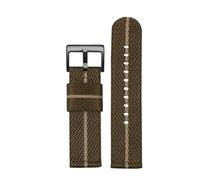 NBCNZCTSAS Bracelet en nylon for hommes de 24 mm adapté for Casio for PROTREK PRW-6600 PRG-600YB PRG-650 GA2000 Bracelet de montre en toile de mode sport for dégagement rapide(Brown rice-black)