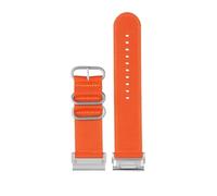 NBCNZCTSAS Bracelet en Nylon for montre Garmin Tactix Delta Tactix7 7 Pro Descent MK1 MK2 MK2i Quickfit 26mm Fenix6/6X/7/7X(Orange sk,26mm)