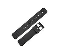 NBCNZCTSAS Bracelet en silicone Sport noir Fit for Casio MQ-24 16mm Montre Accessoires Premium Élastic Caoutchouc De Remplacement Bracelet Bande de montre(1)