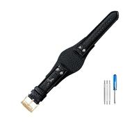 NBCNZCTSAS Bracelets de montre en cuir respirant et respectueux de la peau, adaptés for la série Fossil Ch2564 Ch2565 Ch2891 Ch3051, 22mm(Black(LZ)-Rose-K8)