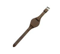 NBCNZCTSAS Bracelets de montre respirants adaptés for la série Fossil ES4045 ES4114 ES4113 ES3838 ES3625 ES3616, bracelet sans odeur 18mm(Coffee(PW),Rose-K1-18mm)