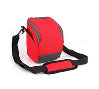 NBCNZCTSAS Cas d'appareil Photo imperméable Case Fit for Canon EOS M100 M50 M10 M6 M5 M3 M Apte for powershot G5 X SX540 SX530 SX520 SX520 SX500 HS SX430 SX420 est(Red)