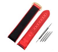 NBCNZCTSAS Ceinture de montre en toile de montre en Nylon d'escalade de 20mm 22mm, faite for la main for Omega, for l'univers océan 9900, for hippocampe 8900, bracelet de montre for fond en caoutchouc