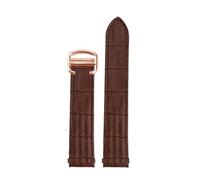 NBCNZCTSAS Ceinture Wat unie for Interface spéciale, adaptée for la série c-artier ROADSTER W6206018 W6206017, Bracelet for dégagement rapide, 19mm(Slub Brown GK)