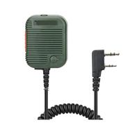 NBCNZCTSAS Convient for Baofeng AR-152 Haut-Parleur for Distance Tactique Micro Volume réglable Convient for Baofeng AR-152 UV-5R UV-S9 Plus Talkie-walkie Radio bidirectionnelle(GRn)
