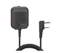 NBCNZCTSAS Convient for Baofeng AR-152 Haut-Parleur for Distance Tactique Micro Volume réglable Convient for Baofeng AR-152 UV-5R UV-S9 Plus Talkie-walkie Radio bidirectionnelle(Schwarz)