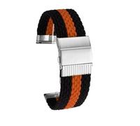 NBCNZCTSAS Convient for Casio GM2100 GA2100 GAB2100 bracelet de montre en toile de nylon modifié boucle en acier inoxydable adaptateur en métal bracelet de montre accessoires for hommes(H silver adapt