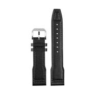 NBCNZCTSAS Convient for IWC Fit for les pilotes Fit for la montre Little Prince Iw327004/iw377714 Fit for Mark16/17/18 Fit for le bracelet en cuir portugais 20 21 mm Bracelet de ceinture for hommes(B-